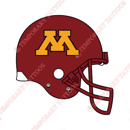 Minnesota Golden Gophers Customize Temporary Tattoos Stickers NO.5109